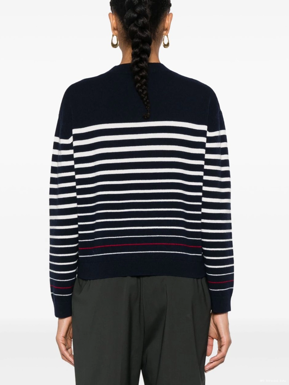 Cheap sweater A.P.C. Women striped 0421